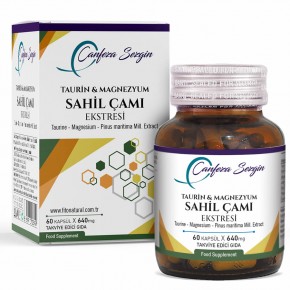 SAHİL ÇAMI EKSTRESİ  TAURİN  - MAGNEZYUM EKSTRESİ  